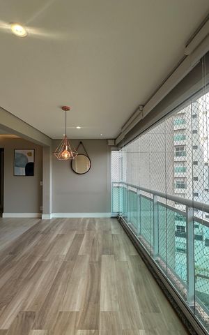 Apartamento para alugar com 124m², 3 quartos e 2 vagasVaranda da Sala