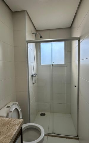 Apartamento para alugar com 124m², 3 quartos e 2 vagasBanheiro da Suíte 1