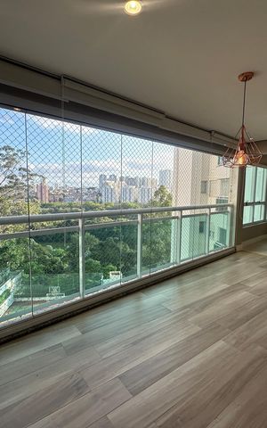 Apartamento para alugar com 124m², 3 quartos e 2 vagasVaranda da Sala
