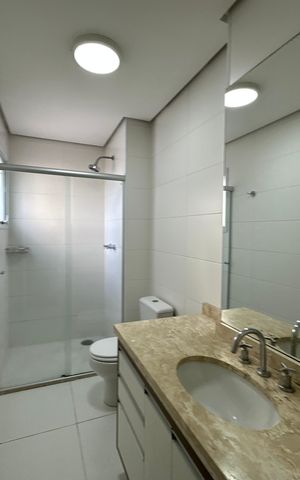 Apartamento para alugar com 124m², 3 quartos e 2 vagasBanheiro da Suíte 3