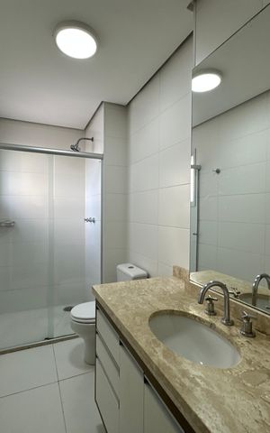 Apartamento para alugar com 124m², 3 quartos e 2 vagasBanheiro da Suíte 3