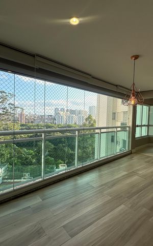 Apartamento para alugar com 124m², 3 quartos e 2 vagasVaranda da Sala