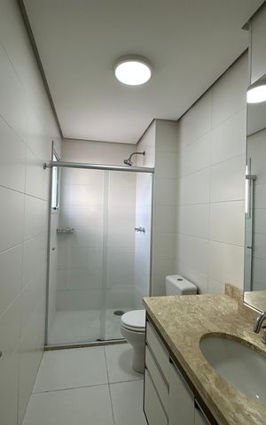 Apartamento para alugar com 124m², 3 quartos e 2 vagasBanheiro da Suíte 3