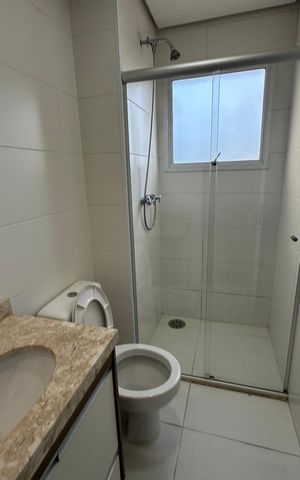Apartamento para alugar com 124m², 3 quartos e 2 vagasBanheiro da Suíte 1