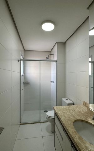 Apartamento para alugar com 124m², 3 quartos e 2 vagasBanheiro da Suíte 3