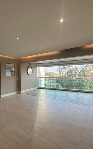 Apartamento para alugar com 124m², 3 quartos e 2 vagasSala
