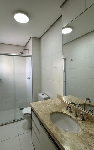Apartamento para alugar com 124m², 3 quartos e 2 vagasBanheiro da Suíte 3
