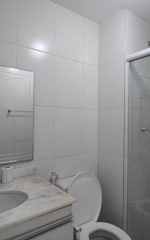 Apartamento para alugar com 54m², 2 quartos e 1 vagaBanheiro social