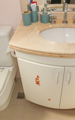 Apartamento à venda com 140m², 3 quartos e 3 vagas Apartamento à venda com 140m², 3 quartos e 3 vagasBanheiro da Suíte 3
