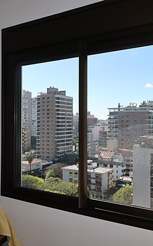 Apartamento para alugar com 94m², 2 quartos e 2 vagasJanela do Quarto 2