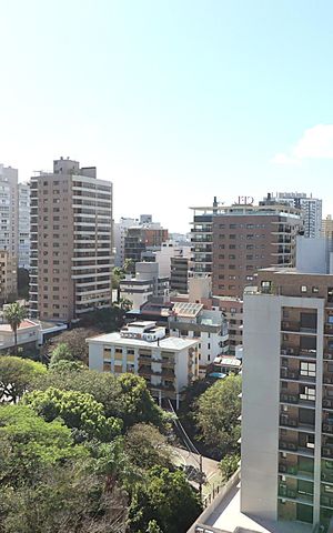 Apartamento para alugar com 94m², 2 quartos e 2 vagasVista do Quarto 2