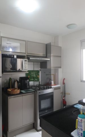Apartamento para alugar com 42m², 2 quartos e 1 vagaCozinha e Área de Serviço