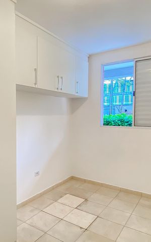 Apartamento para alugar com 48m², 2 quartos e 2 vagas Apartamento para alugar com 48m², 2 quartos e 2 vagasQuarto 1