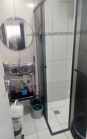 Apartamento à venda com 44m², 2 quartos e sem vaga Apartamento à venda com 44m², 2 quartos e sem vagaBanheiro