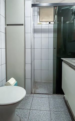 Apartamento à venda com 110m², 3 quartos e 1 vaga Apartamento à venda com 110m², 3 quartos e 1 vagaBanheiro Social