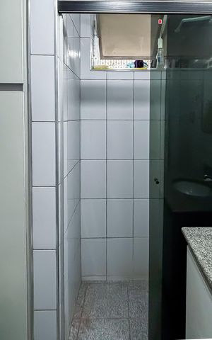 Apartamento à venda com 110m², 3 quartos e 1 vaga Apartamento à venda com 110m², 3 quartos e 1 vagaBanheiro Social