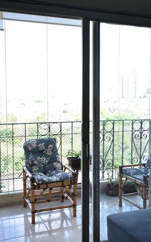 Apartamento para alugar com 100m², 3 quartos e 1 vagaSacada