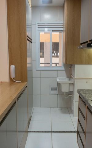 Apartamento para alugar com 62m², 2 quartos e 1 vaga Apartamento para alugar com 62m², 2 quartos e 1 vagaCozinha e Área de Serviço