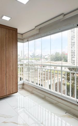 Apartamento para alugar com 77m², 2 quartos e 1 vaga Apartamento para alugar com 77m², 2 quartos e 1 vagaSacada