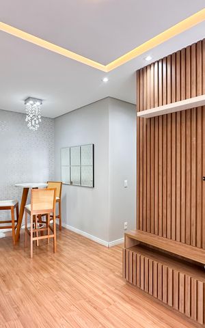 Apartamento para alugar com 77m², 2 quartos e 1 vaga Apartamento para alugar com 77m², 2 quartos e 1 vagaSala