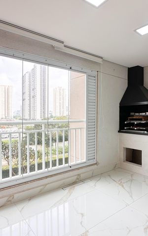 Apartamento para alugar com 77m², 2 quartos e 1 vaga Apartamento para alugar com 77m², 2 quartos e 1 vagaSacada