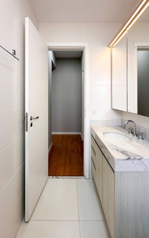 Apartamento para alugar com 77m², 2 quartos e 1 vaga Apartamento para alugar com 77m², 2 quartos e 1 vagaBanheiro Social