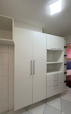 Apartamento à venda com 52m², 1 quarto e 1 vaga