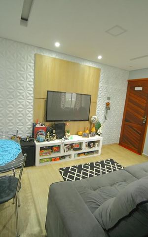 Apartamento à venda com 46m², 2 quartos e 1 vagaSala