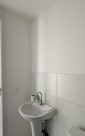 Apartamento para alugar com 37m², 2 quartos e 1 vaga Apartamento para alugar com 37m², 2 quartos e 1 vagaBanheiro
