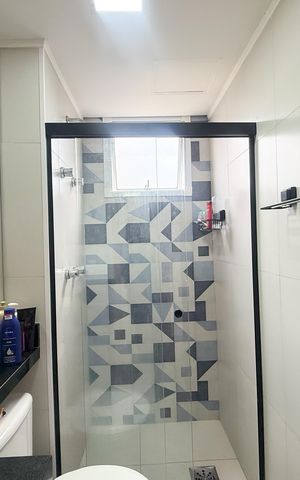 Apartamento para alugar com 43m², 2 quartos e 1 vaga Apartamento para alugar com 43m², 2 quartos e 1 vagaBanheiro
