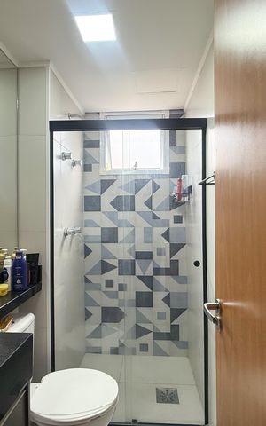 Apartamento para alugar com 43m², 2 quartos e 1 vaga Apartamento para alugar com 43m², 2 quartos e 1 vagaBanheiro