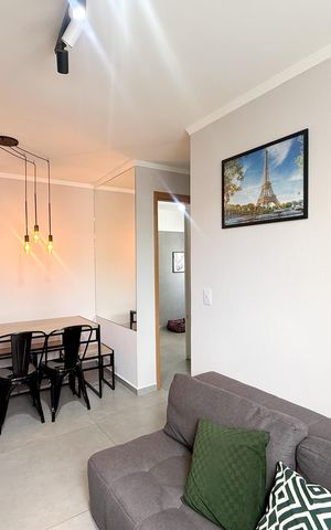 Apartamento para alugar com 43m², 2 quartos e 1 vaga Apartamento para alugar com 43m², 2 quartos e 1 vagaSala