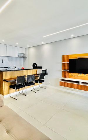 Apartamento para alugar com 55m², 1 quarto e sem vaga Apartamento para alugar com 55m², 1 quarto e sem vagaSala