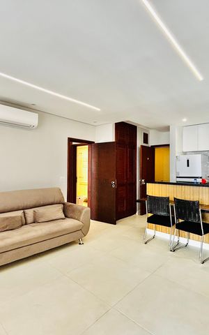 Apartamento para alugar com 55m², 1 quarto e sem vaga Apartamento para alugar com 55m², 1 quarto e sem vagaSala