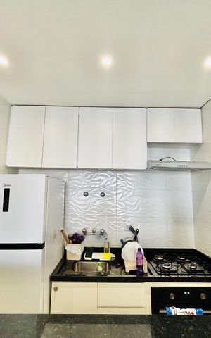 Apartamento para alugar com 55m², 1 quarto e sem vaga Apartamento para alugar com 55m², 1 quarto e sem vagaCozinha