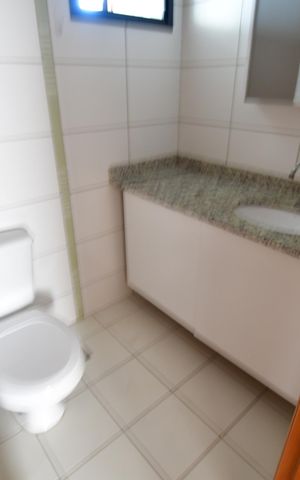 Apartamento para alugar com 85m², 3 quartos e 2 vagasBanheiro Social