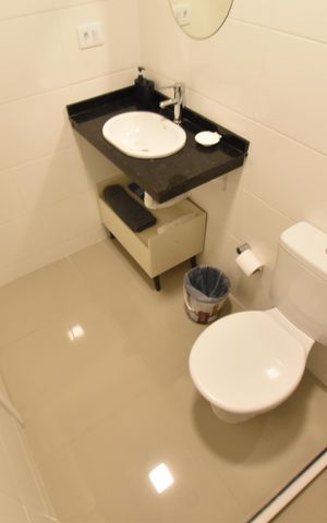 Studio para alugar com 28m², 1 quarto e sem vagaBanheiro