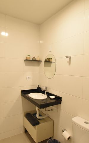 Studio para alugar com 28m², 1 quarto e sem vagaBanheiro