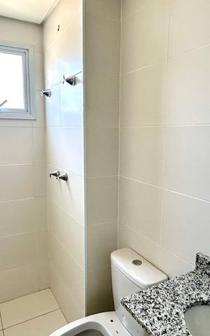 Apartamento à venda com 55m², 2 quartos e 1 vaga Apartamento à venda com 55m², 2 quartos e 1 vagaBanheiro 1