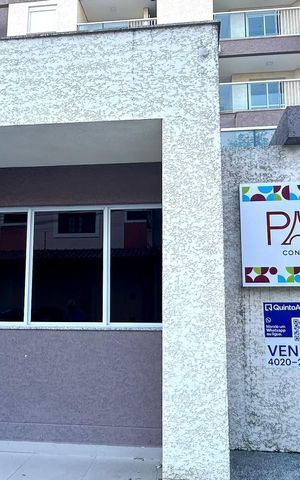Apartamento à venda com 45m², 2 quartos e 1 vaga Apartamento à venda com 45m², 2 quartos e 1 vagaPlaca instalada na fachada do imóvel
