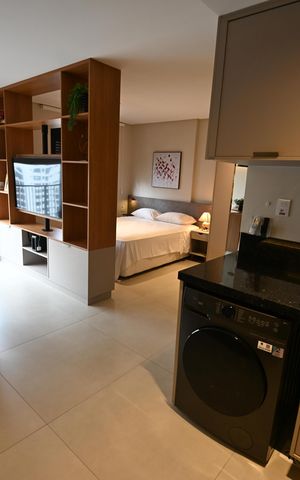 Apartamento para alugar com 41m², 1 quarto e 1 vaga