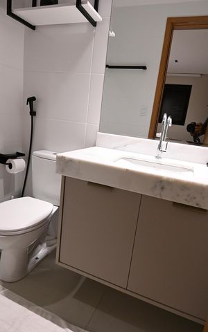 Apartamento para alugar com 41m², 1 quarto e 1 vaga