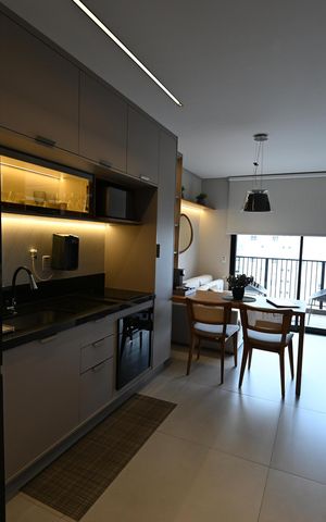Apartamento para alugar com 41m², 1 quarto e 1 vaga