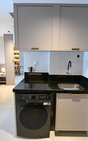 Apartamento para alugar com 41m², 1 quarto e 1 vaga
