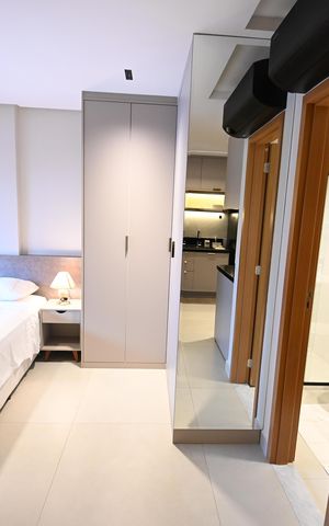 Apartamento para alugar com 41m², 1 quarto e 1 vaga