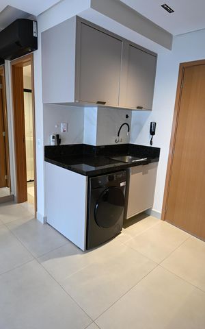 Apartamento para alugar com 41m², 1 quarto e 1 vaga