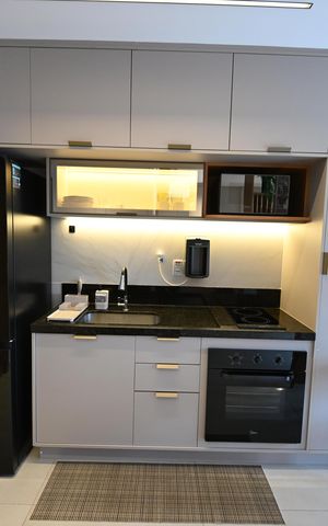 Apartamento para alugar com 41m², 1 quarto e 1 vaga