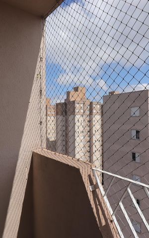 Apartamento à venda com 69m², 3 quartos e 1 vagaSacada da Sala