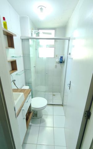 Apartamento para alugar com 48m², 2 quartos e 1 vagaBanheiro