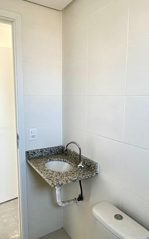 Apartamento à venda com 55m², 2 quartos e 1 vagaBanheiro da Suíte